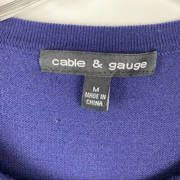 Cable and Gauge Cardigan - Picture 3 of 5